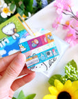 Acrylic Mini CD Keychain & Washi Card (Removable Disc) - SumLilThings