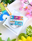 Acrylic Mini CD Keychain & Washi Card (Removable Disc) - SumLilThings