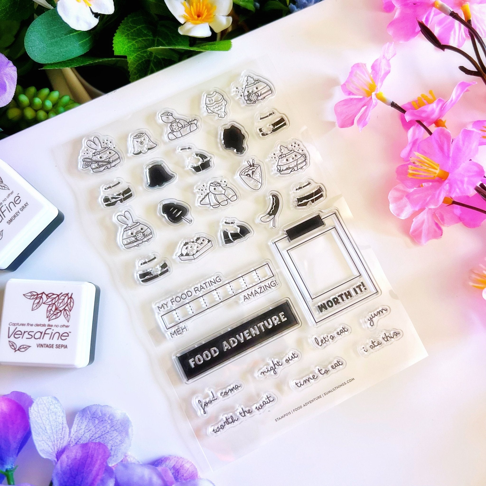 Clear Stamp - Food Adventure - SumLilThings