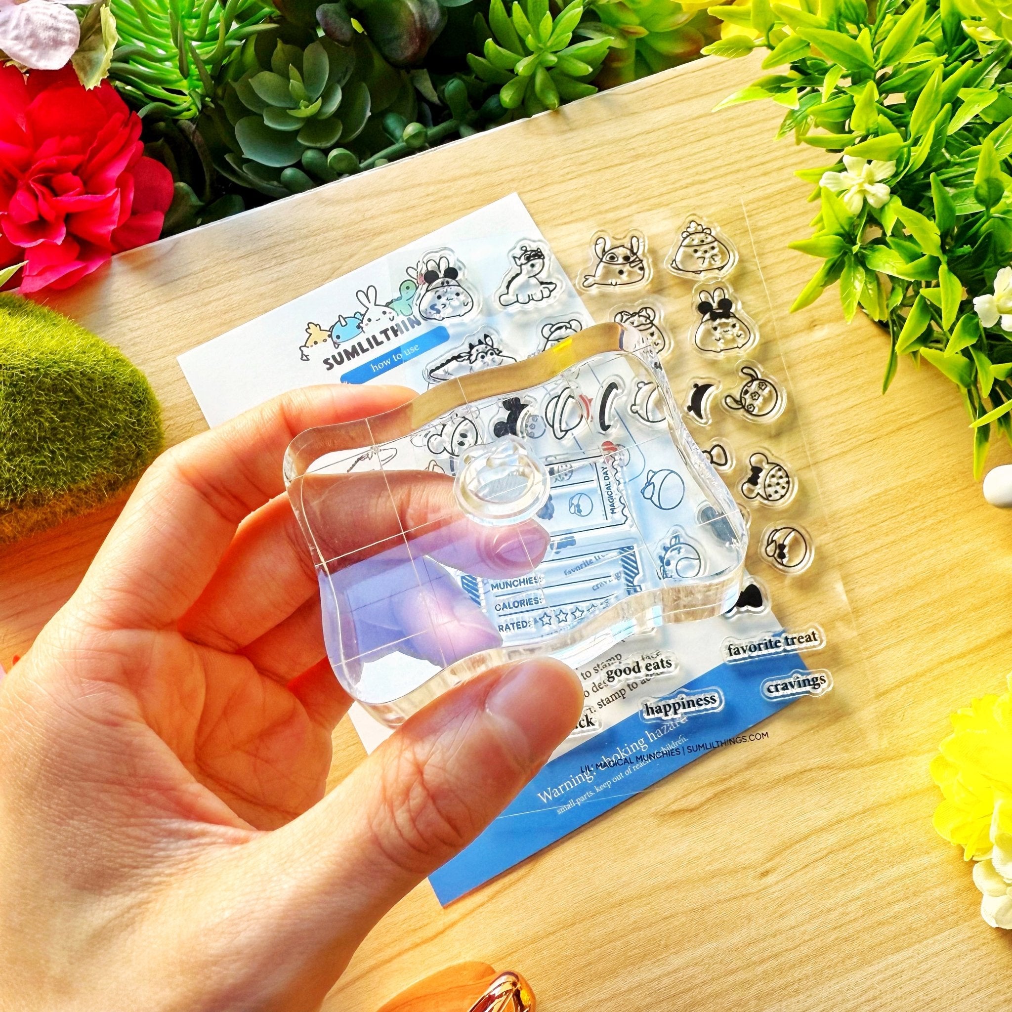 Clear Stamp - Lil' Magical Munchies - SumLilThings