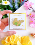 Dyed Enamel Pin - Lil' Matcha Cookies - SumLilThings