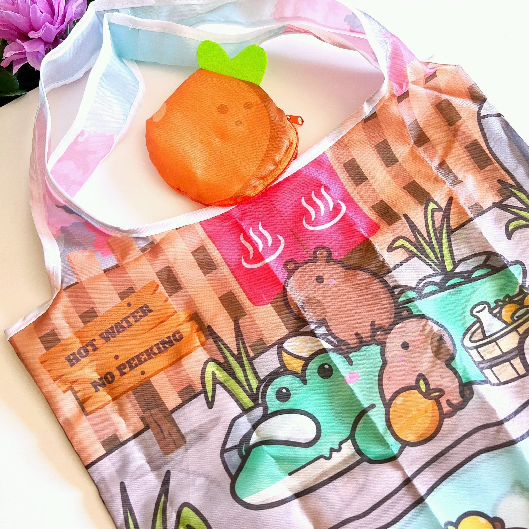 Eco Shopping Bag - Be Capy & Chill - SumLilThings