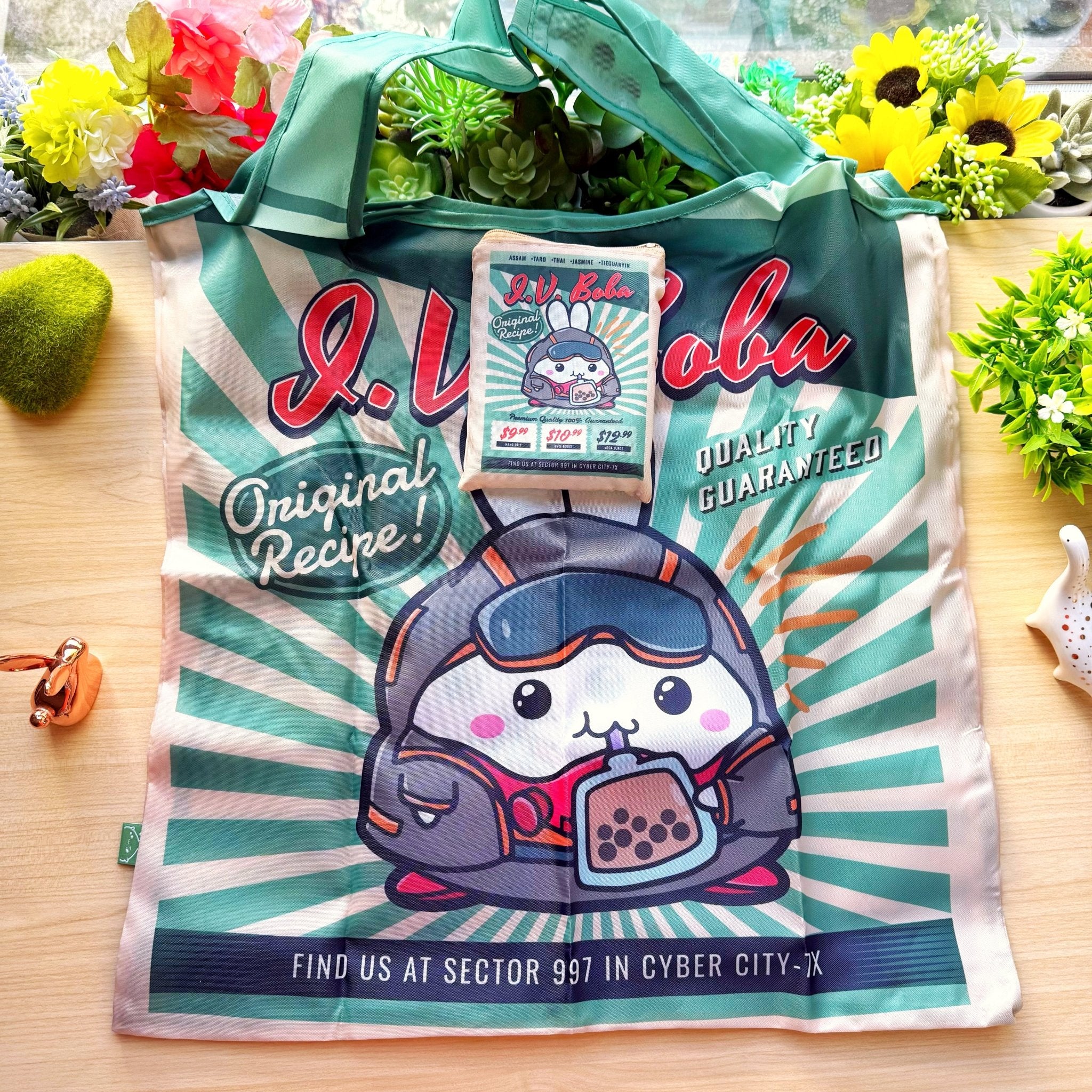 Eco Shopping Bag - Lil' Cyber City - SumLilThings