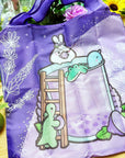 Eco Shopping Bag - Lil' Lavender Drink - SumLilThings
