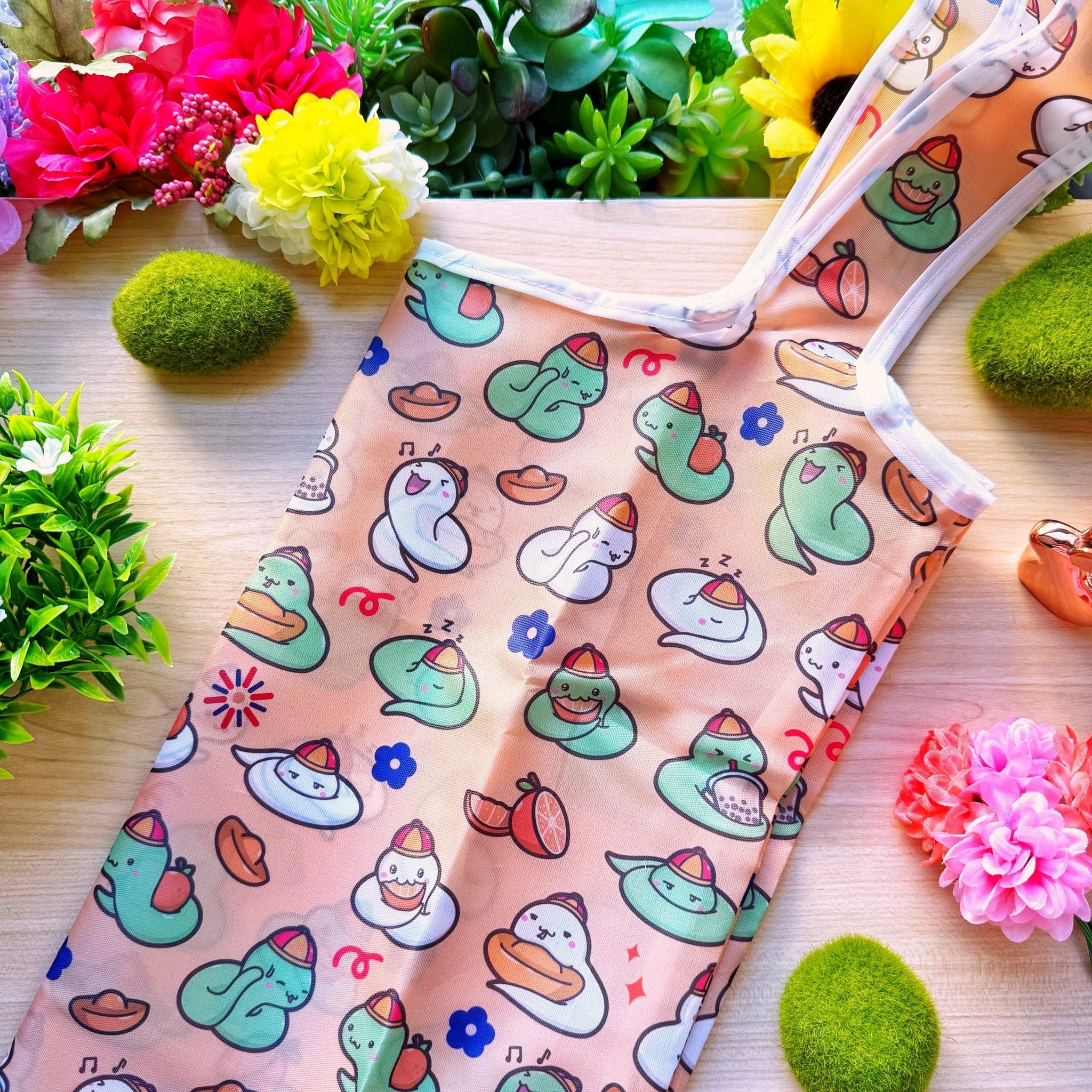 Eco Shopping Bag - Lil' Red Pocket - SumLilThings