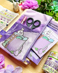 Elastic Pen Pouch - Lil' Lavender Sweets - SumLilThings