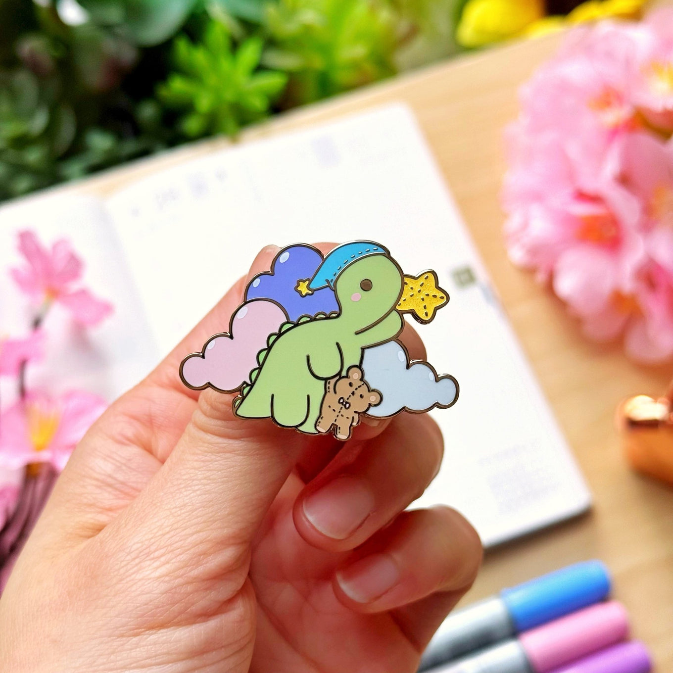 Enamel Pin - Dreamy Nohnoh - SumLilThings