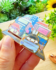 Enamel Pin - Lil' Cyber City (Interactive) - SumLilThings