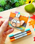 Enamel Pin - Lil' Pet Fox (Interactive) - SumLilThings