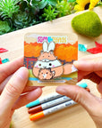 Enamel Pin - Lil' Pet Fox (Interactive) - SumLilThings