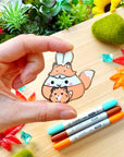 Enamel Pin - Lil' Pet Fox (Interactive) - SumLilThings