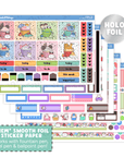 Hobonichi COUSIN - Lil' Magical Munchies - Holographic Foil - SumLilThings
