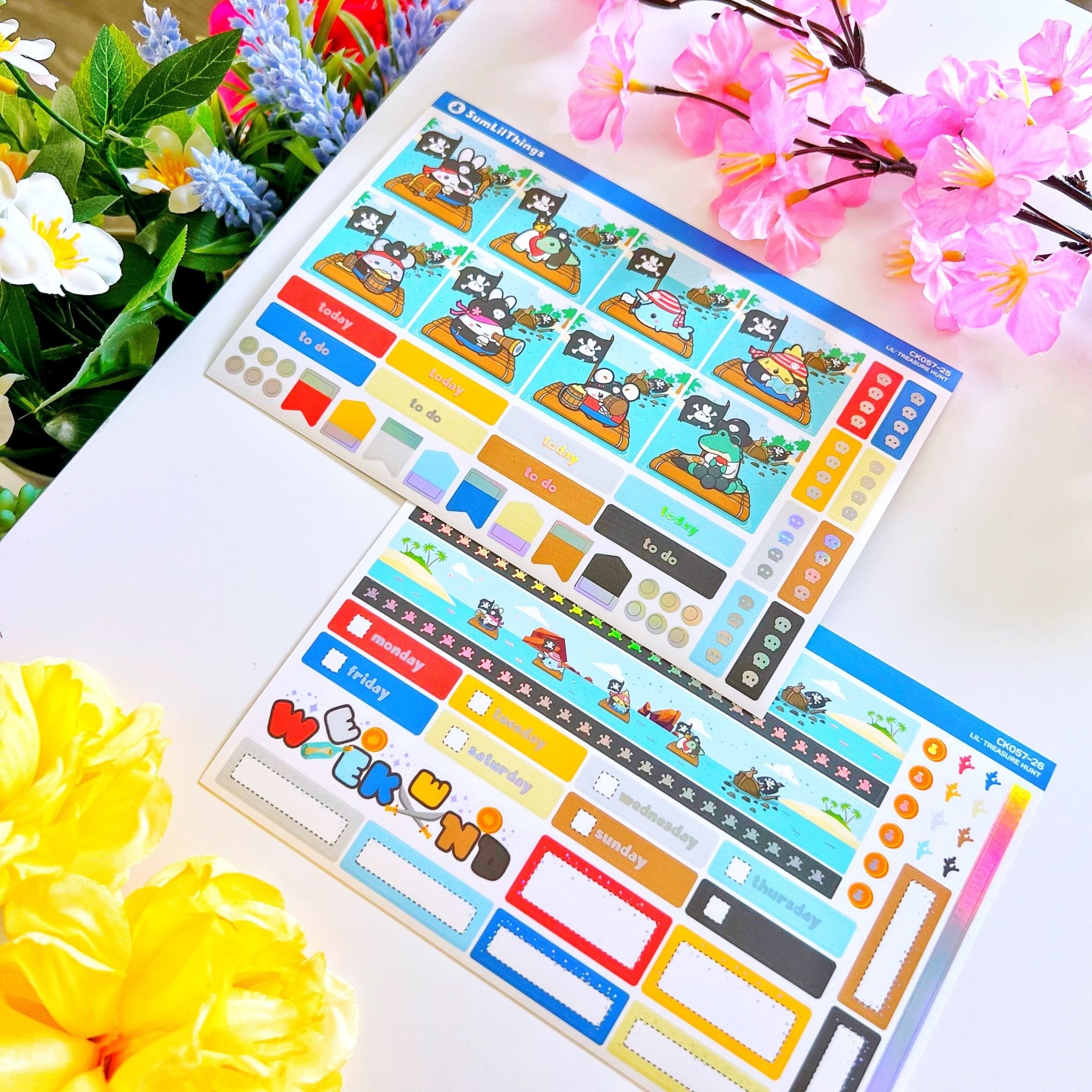 Hobonichi COUSIN - Lil' Treasure Hunt - Holo Foil - SumLilThings