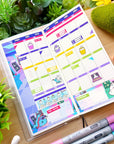 Hobonichi WEEKS - Lil' Arcade Time - Holo Foil - SumLilThings