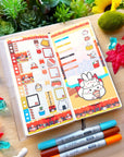 Hobonichi WEEKS - Lil' Fox Festival - Holo Foil - SumLilThings