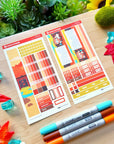 Hobonichi WEEKS - Lil' Fox Festival - Holo Foil - SumLilThings
