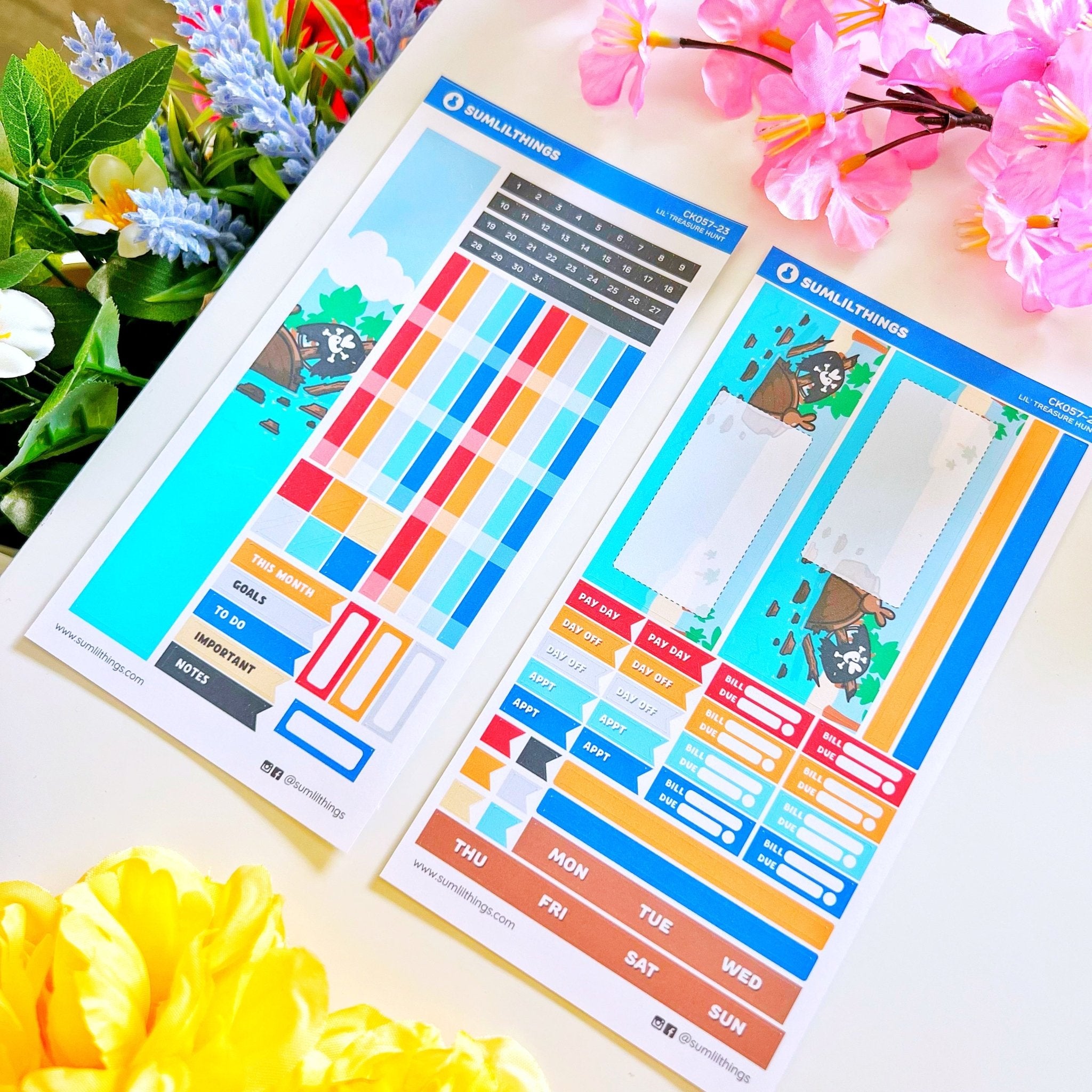 Hobonichi WEEKS - Lil' Treasure Hunt - Holo Foil - SumLilThings