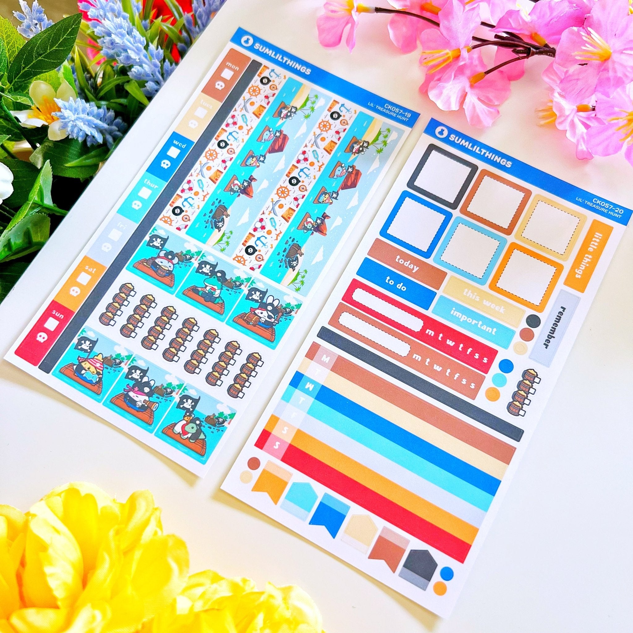 Hobonichi WEEKS - Lil' Treasure Hunt - Holo Foil - SumLilThings