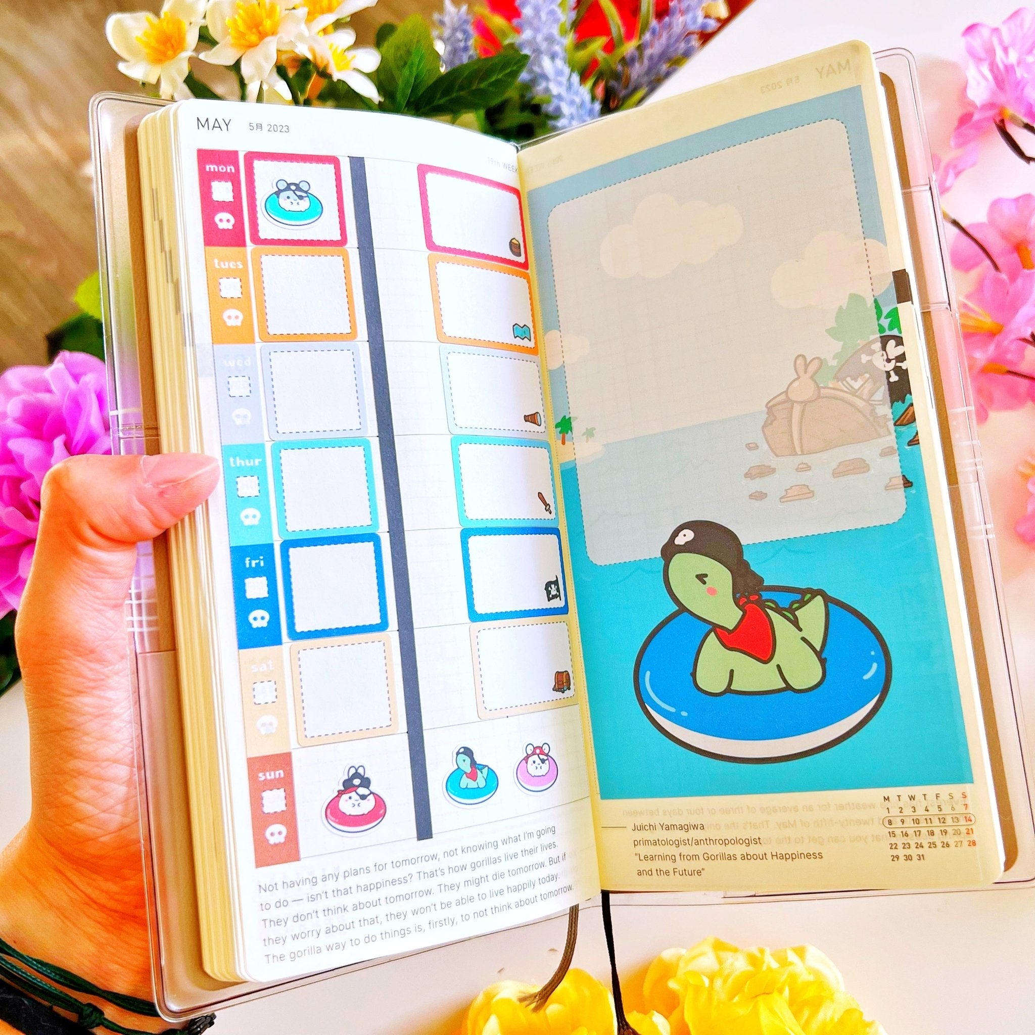 Hobonichi WEEKS - Lil' Treasure Hunt - Holo Foil - SumLilThings