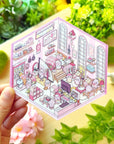 Isometric Scene Sticker - Cozy Home (Simno Series 2) - SumLilThings