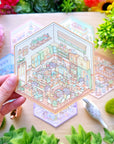 Isometric Scene Sticker - Delicious Kitchen (Small Mochi) - SumLilThings