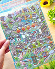 Isometric Scene Sticker - Dreamy Cityscape (Jumbo World) - SumLilThings