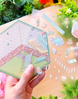 Isometric Scene Sticker - Fun Backyard (Small Mochi) - SumLilThings