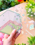 Isometric Scene Sticker - Fun Backyard (Small Mochi) - SumLilThings