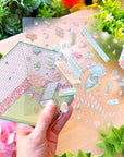 Isometric Scene Sticker - Fun Backyard (Small Mochi) - SumLilThings