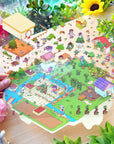 Isometric Scene Sticker - Happy Farm (Jumbo World) - SumLilThings