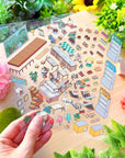 Isometric Scene Sticker - Joyful Dessert House (Series 5) - SumLilThings