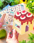 Isometric Scene Sticker - Joyful Dessert House (Series 5) - SumLilThings