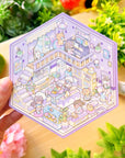 Isometric Scene Sticker - Romantic Living Room (Small Mochi) - SumLilThings