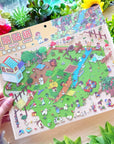 Isometric Scene Sticker - Sunny Ranch (Jumbo World) - SumLilThings