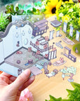 Isometric Scene Sticker - Treasure Pavilion (Simno Series 3) - SumLilThings