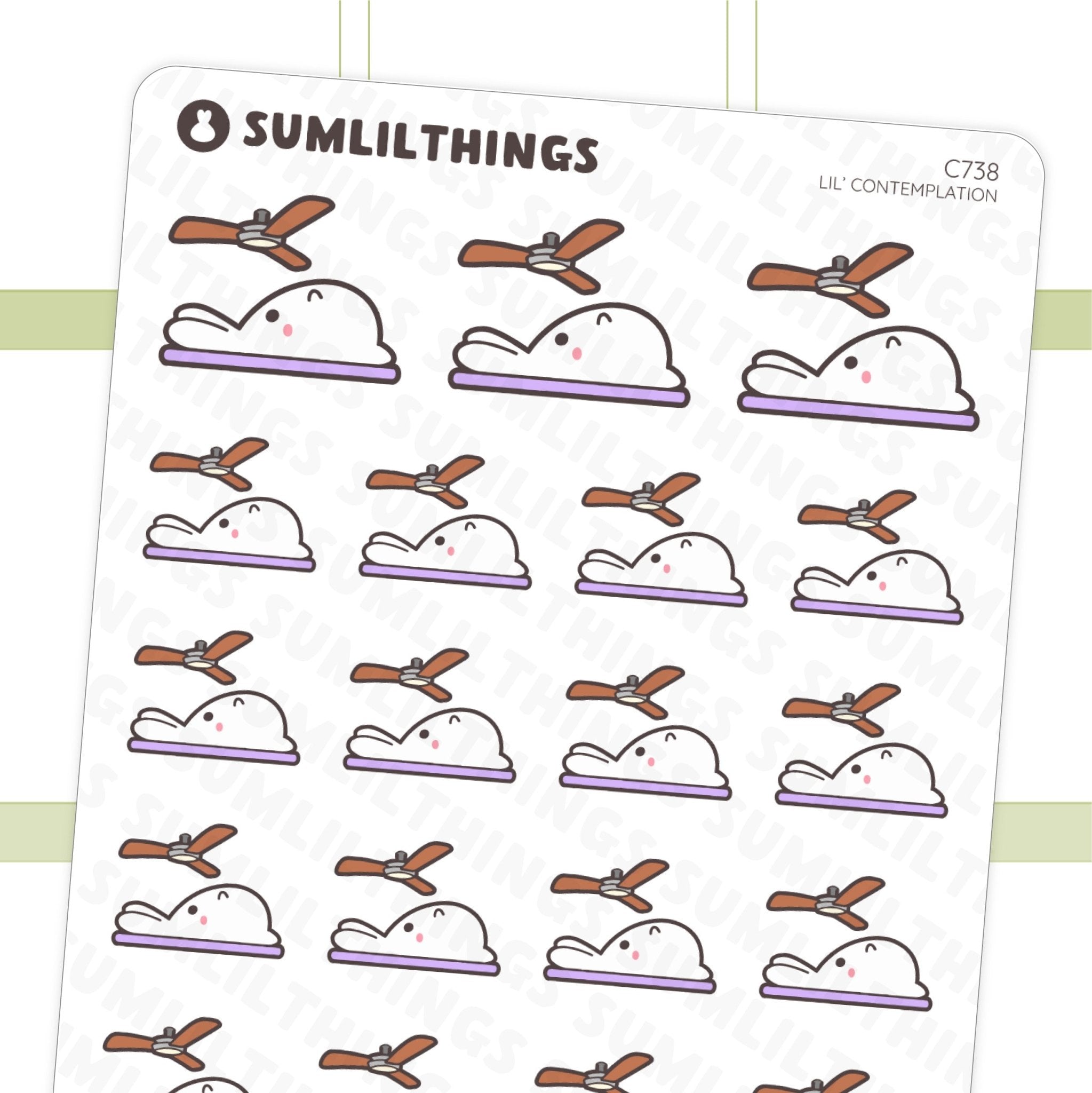 Lil' Contemplation Stickers - SumLilThings