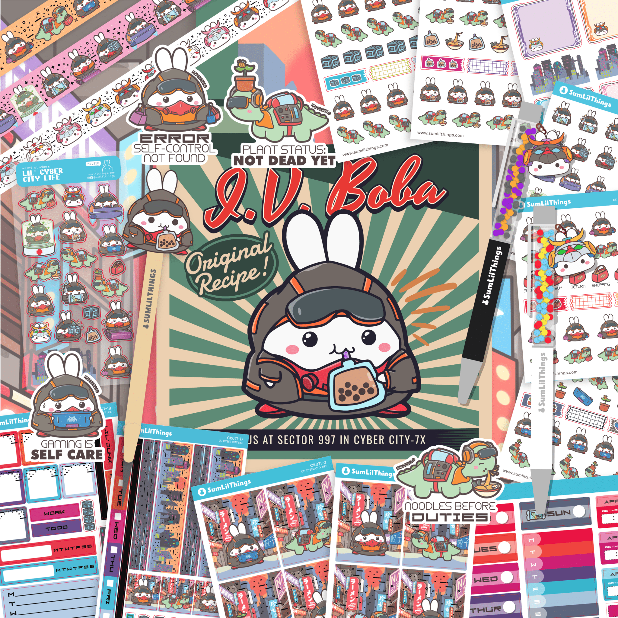 Lil' Cyber City Life Mega Pack (25 Items) - 30% OFF - SumLilThings