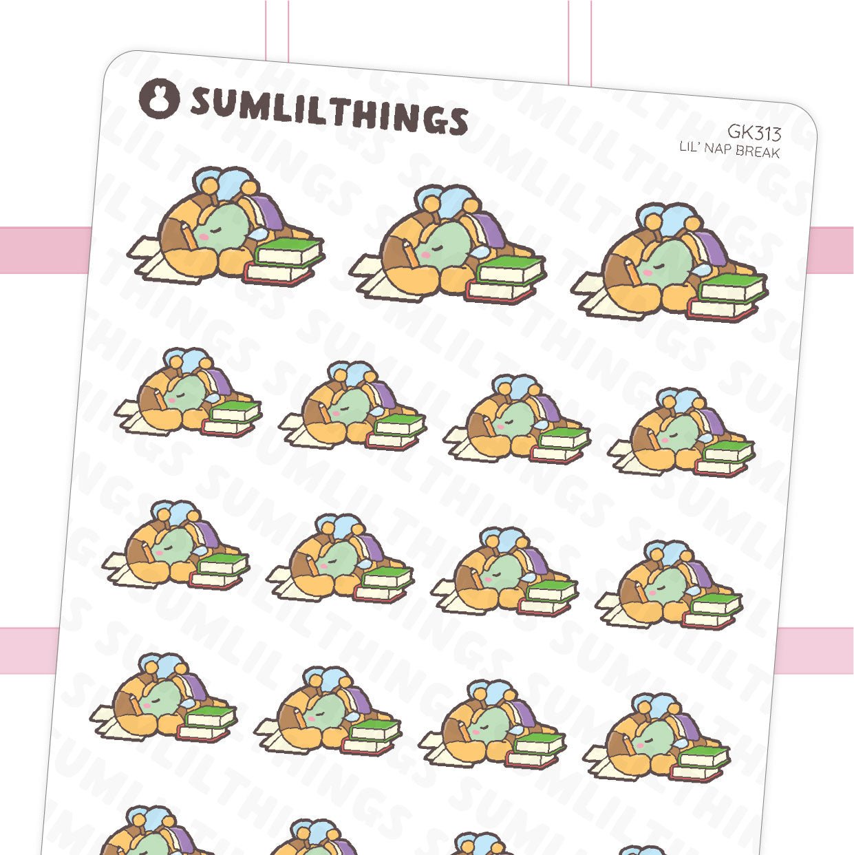 Lil' Nap Break Stickers - SumLilThings