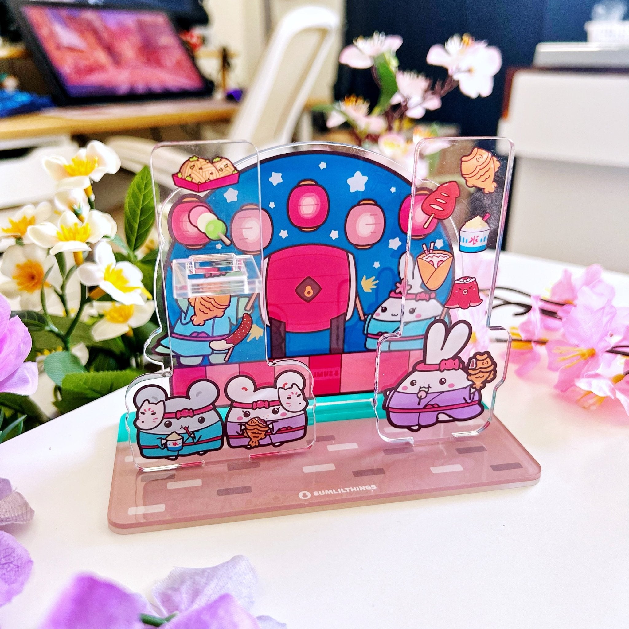 Lil' Night Market Washi Tower® & Pen Holder - SumLilThings