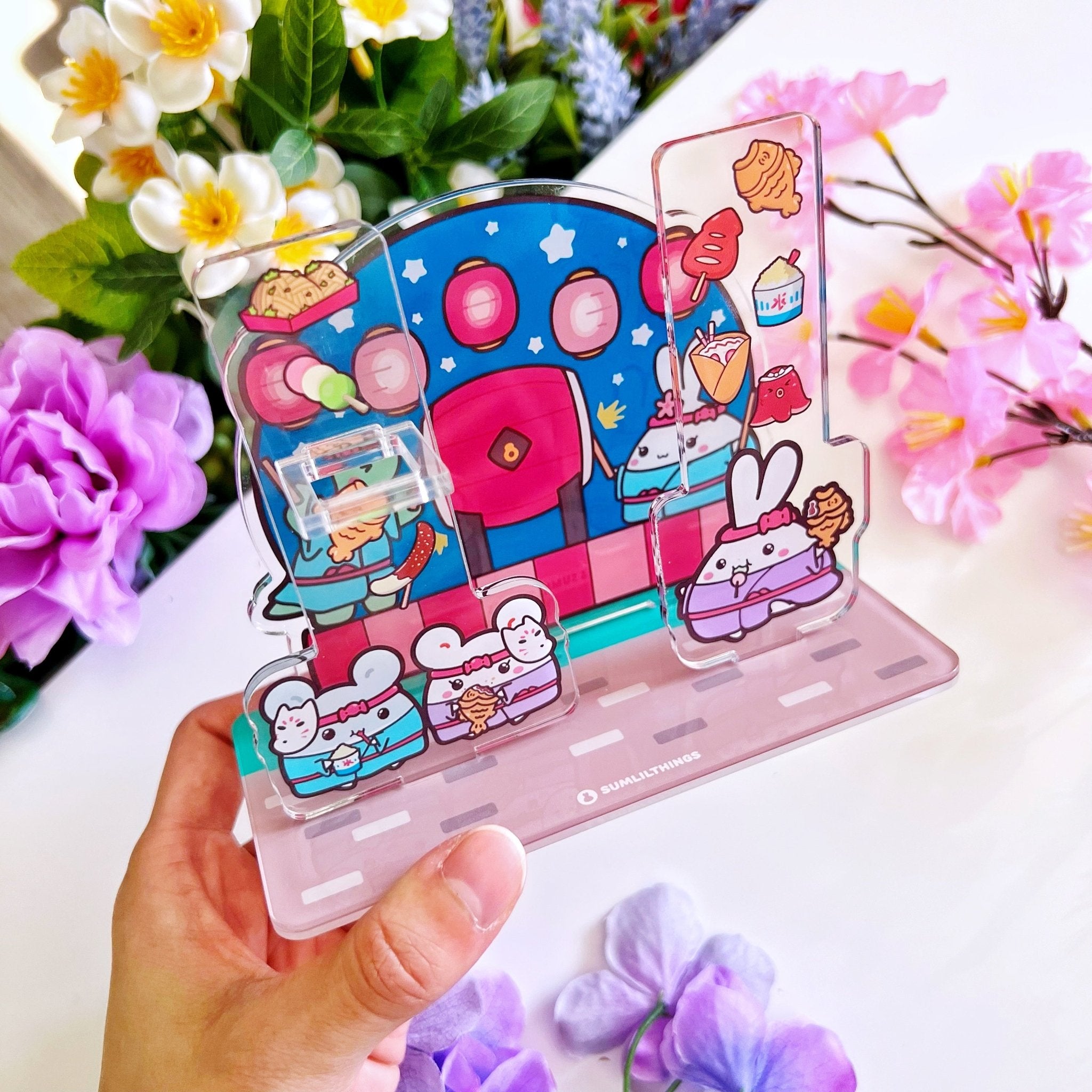 Lil' Night Market Washi Tower® & Pen Holder - SumLilThings