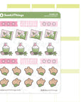 Matcha Munchies ChocoPie & Boba Stickers - SumLilThings