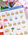 Moonlight Picnic Washi Stickers - SumLilThings