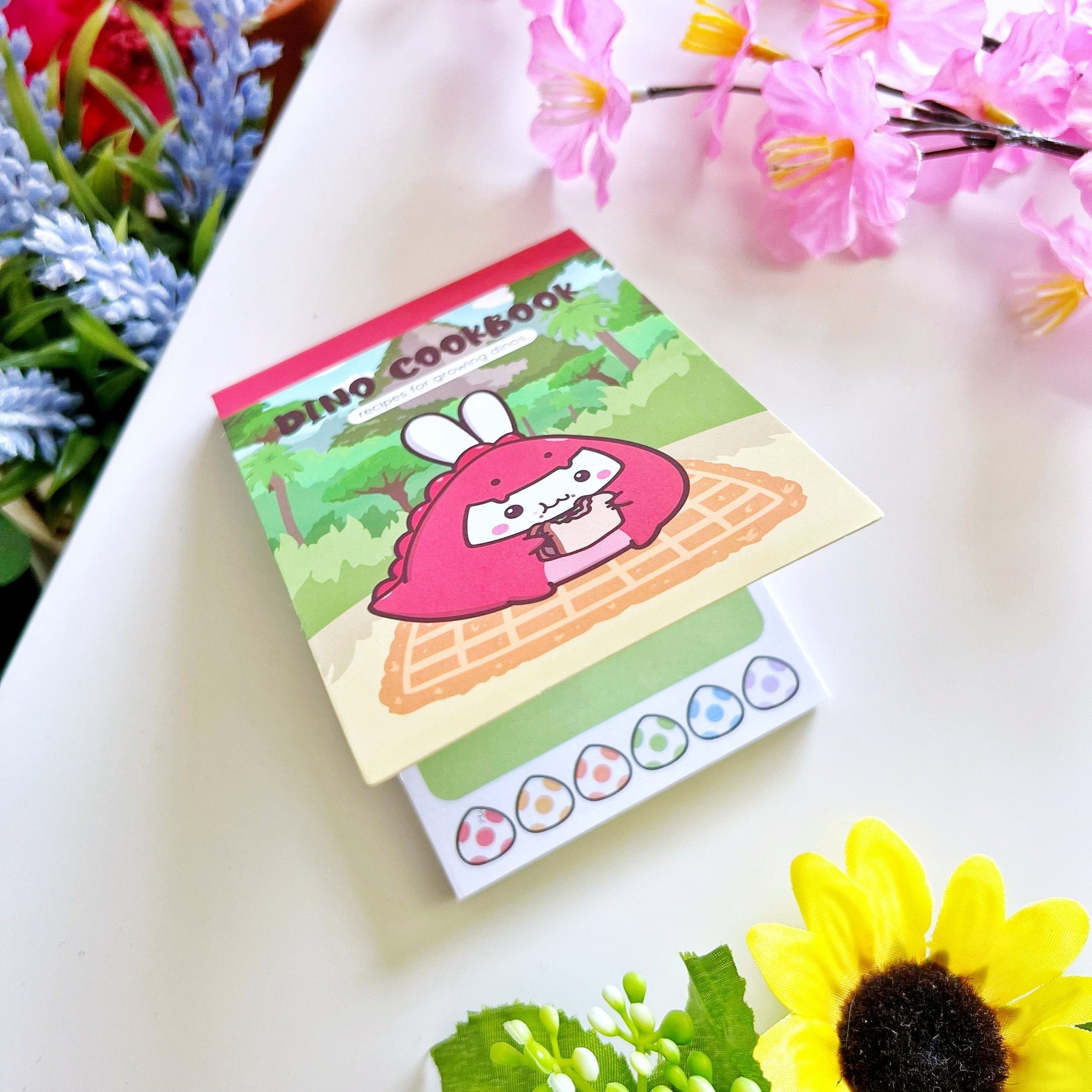 Notepad - Dino Cookbook (Foldover) - SumLilThings