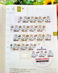 PET Clear Tape - Deadly Feasts - Transparent (15mm) - SumLilThings