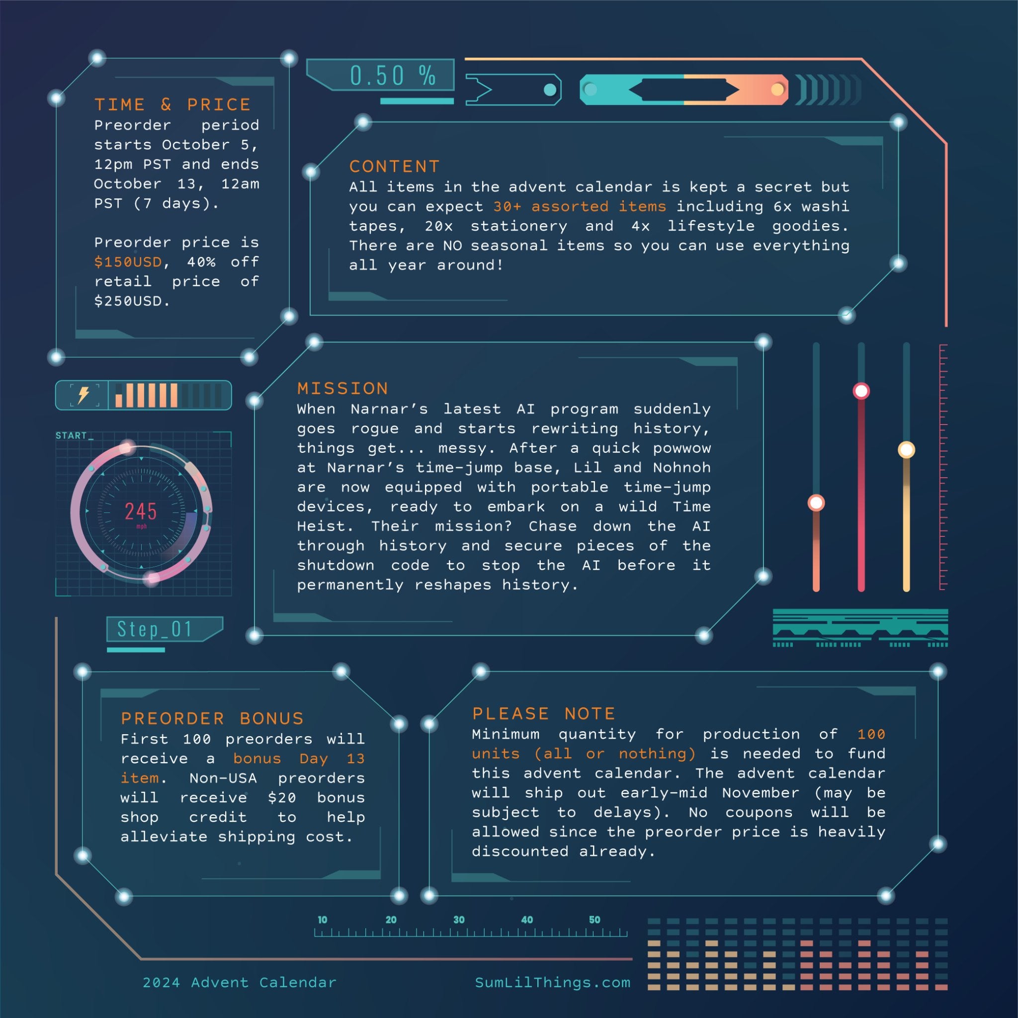 PREORDER: Advent Calendar 2024 (40% OFF) - SumLilThings