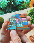 Enamel Pin - Lil' Cyber City (Interactive)