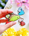 Puffy Keychain - Baby Dinos (Set of 5) - SumLilThings