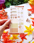 Seal Sticker - Lil' Healthy Habits (Forest Color) - Washi - SumLilThings