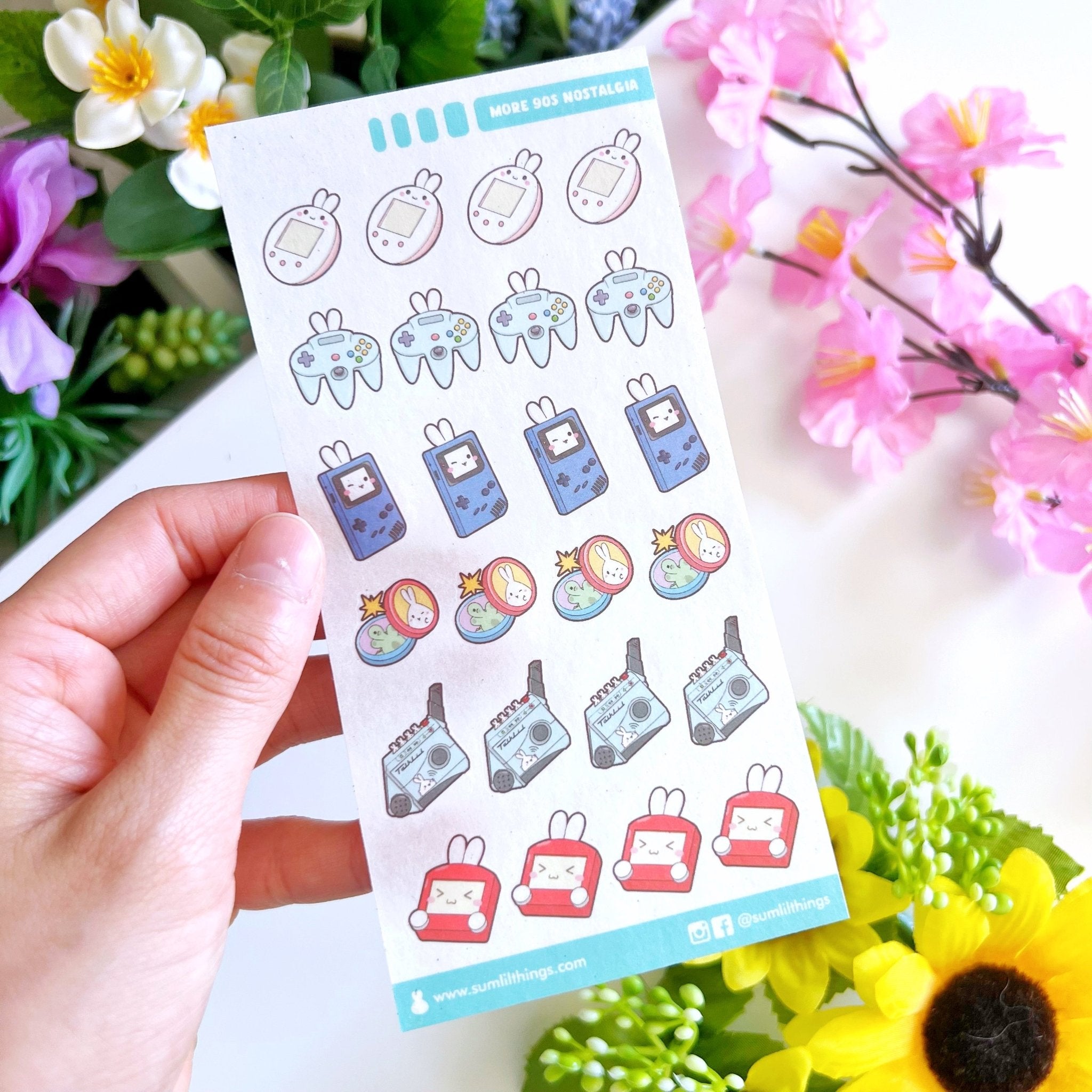 Seal Sticker - More 90s Nostalgia - Washi - SumLilThings
