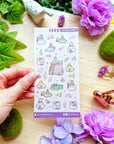 Seal Sticker - Purple Love - Washi - SumLilThings